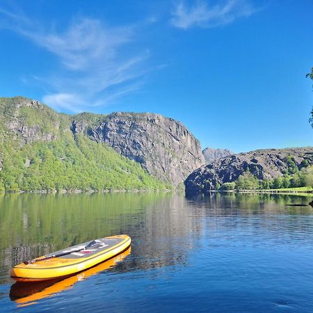 Hytte Ved Preikestolen Forsand Exterior foto