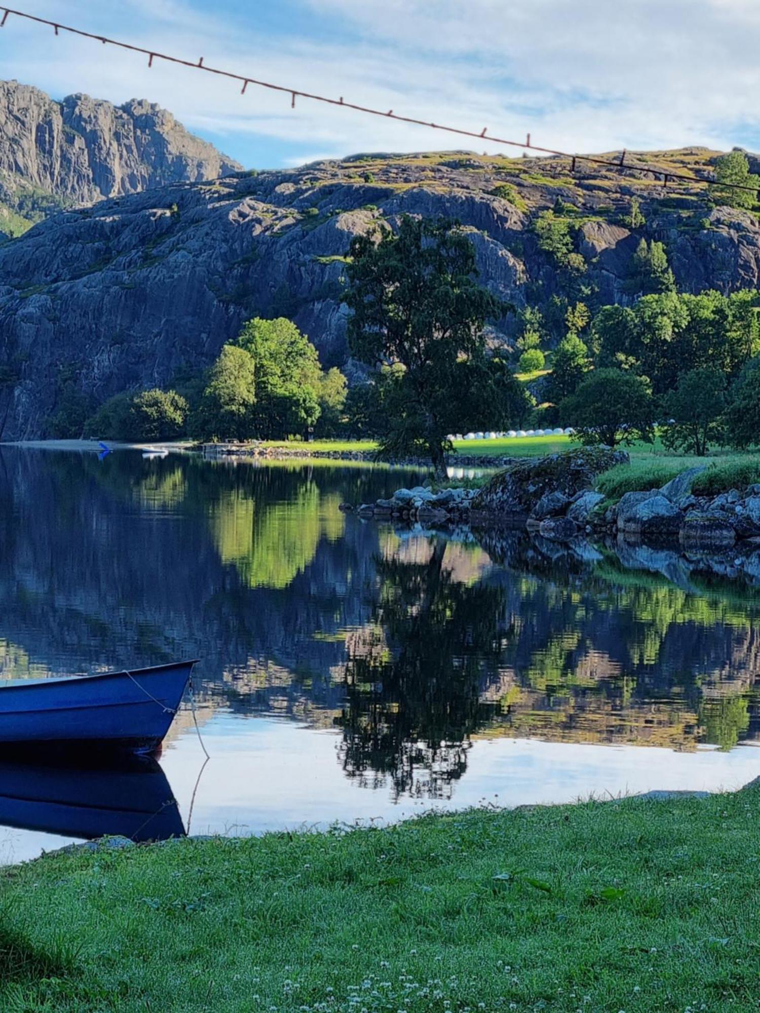 Hytte Ved Preikestolen Forsand Exterior foto