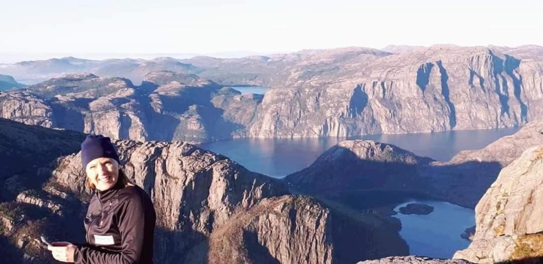 Hytte Ved Preikestolen Forsand Exterior foto