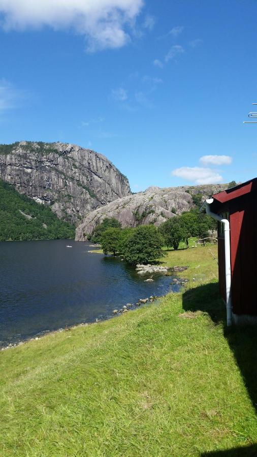 Hytte Ved Preikestolen Forsand Exterior foto