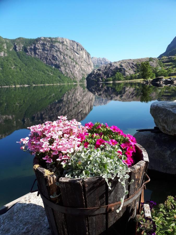 Hytte Ved Preikestolen Forsand Exterior foto